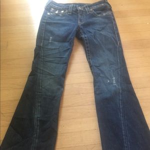 True religion bootcut flare jeans Joey size 28
